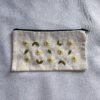 Daisy embroidred pen case