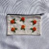 Lantana embroidred pen case