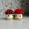 Mushroom plushie amigurumi