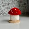 Mushroom plushie amigurumi