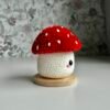 Mushroom plushie amigurumi