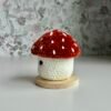 Mushroom plushie amigurumi